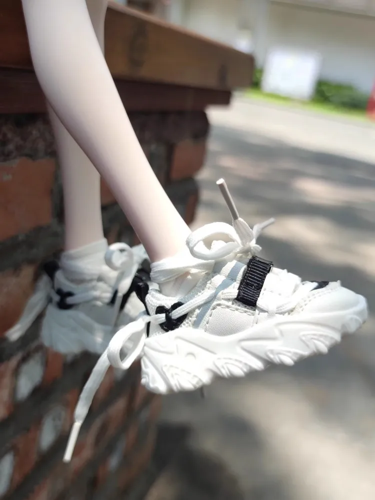 5.8*2.4cm BJD Doll Shoes 1/4 Doll Fashion Casual Sports Shoes For MSD MDD UF MK Doll Accessories DIY Gift