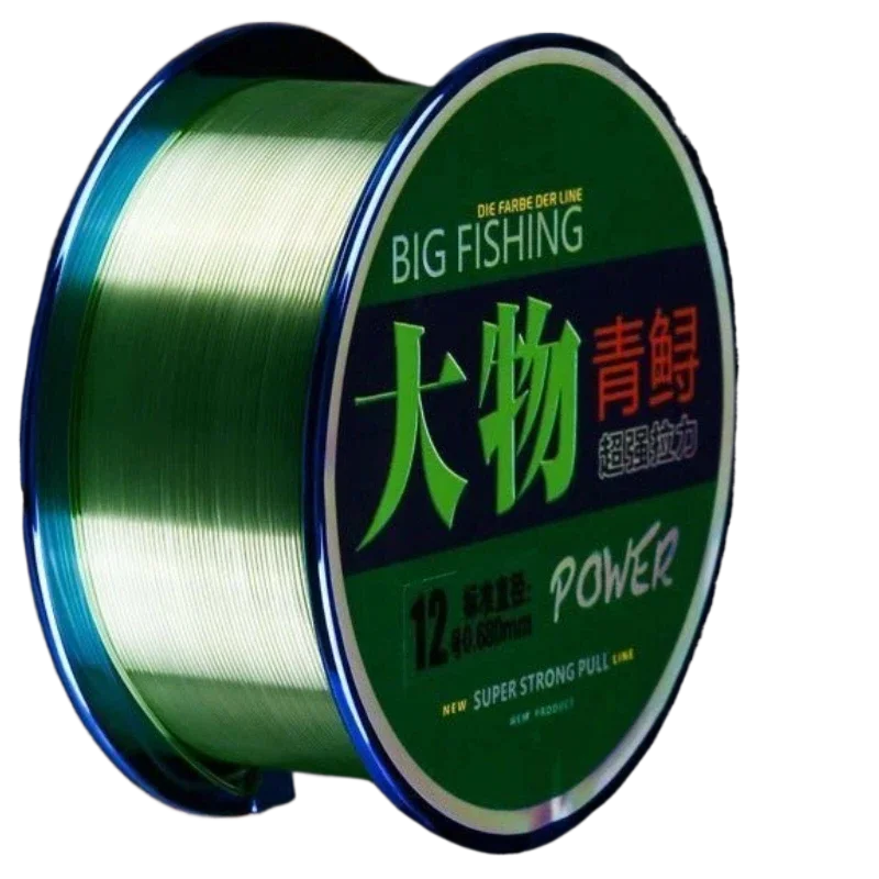 

100m Big Game Sturgeon Nylon Fishing Line Fluorocarbon Coated Super Strong High Knot Strength Main Line Carp Sea Rock Fish Line