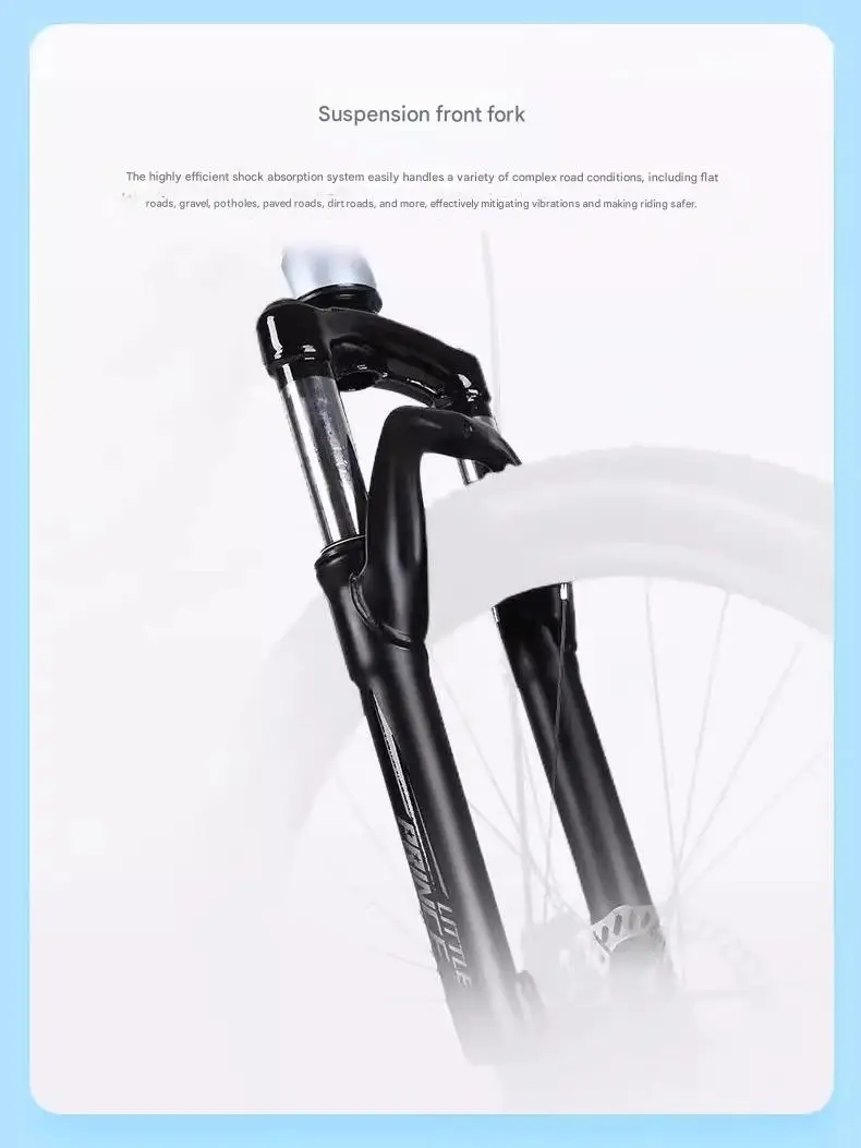 دراجة جبلية بإطار من سبائك الألومنيوم مقاس 18/20 بوصة دراجة طالب لفارس المغنيسيوم ذات سرعة واحدة