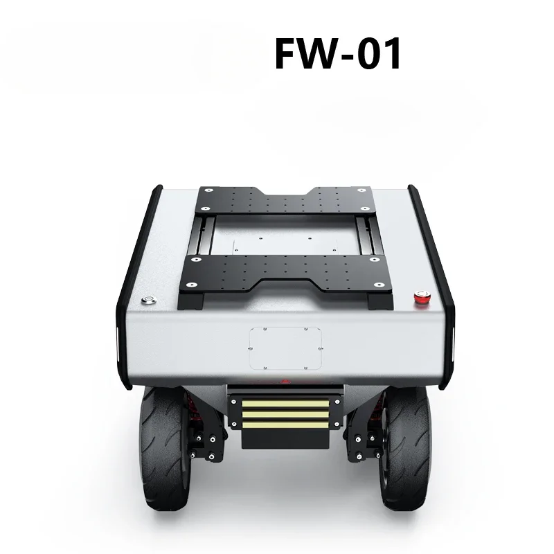 FW-01ลาดตระเวนปัญญาประดิษฐ์กลางแจ้งและในร่มแบบมีล้อรอบทิศทางหุ่นยนต์ UGV จัดส่งอย่างปลอดภัย
