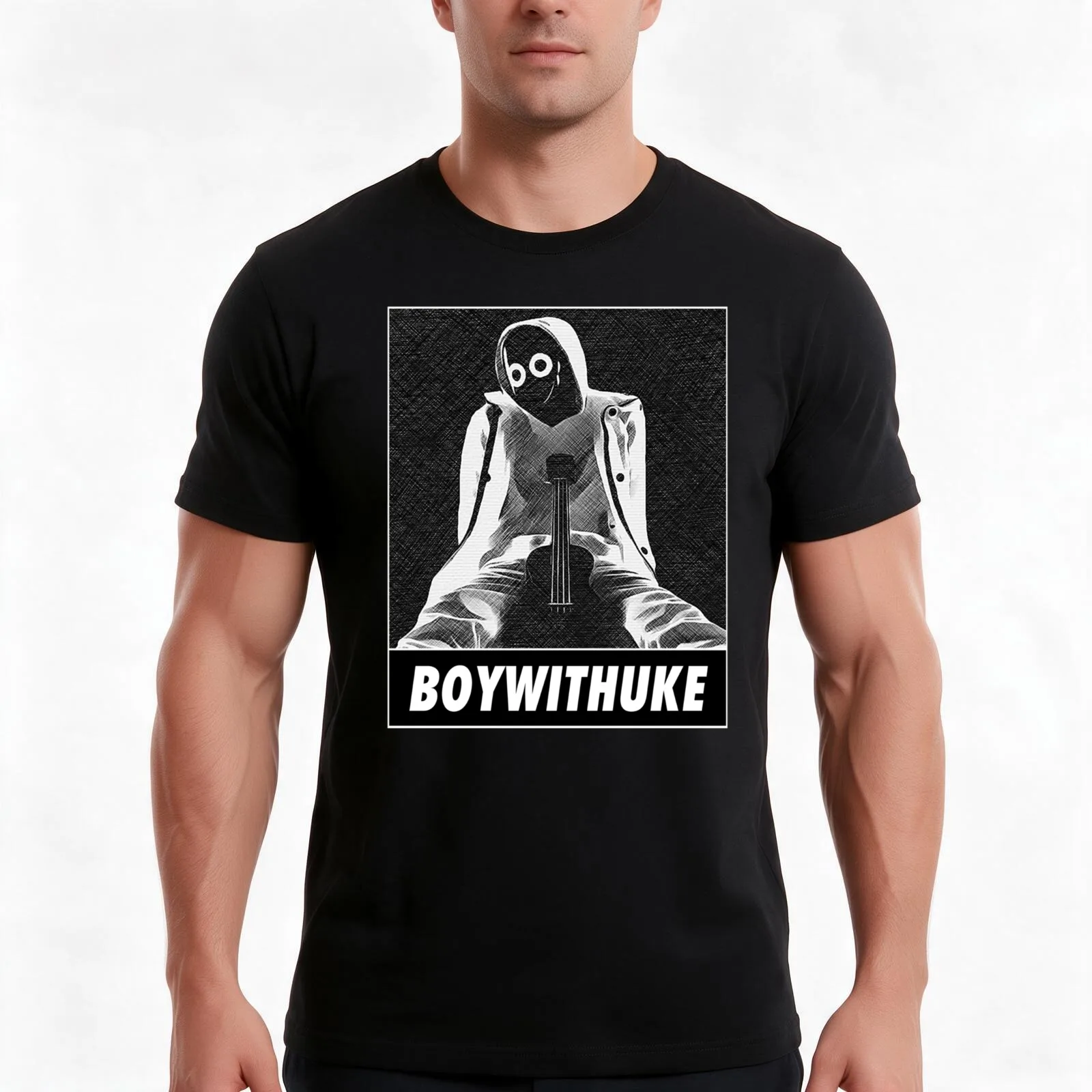 boywithuke toxic boywithuke songs T-Shirt Summer Casual Cotton Tee Oversized Streetwear Tops Vintage Graphic Print