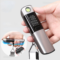 Portable Electronic Scale 50kg LCD Household Digital Luggage Weight Scale Travel Bags Hanging Steelyard HookFishing Scale