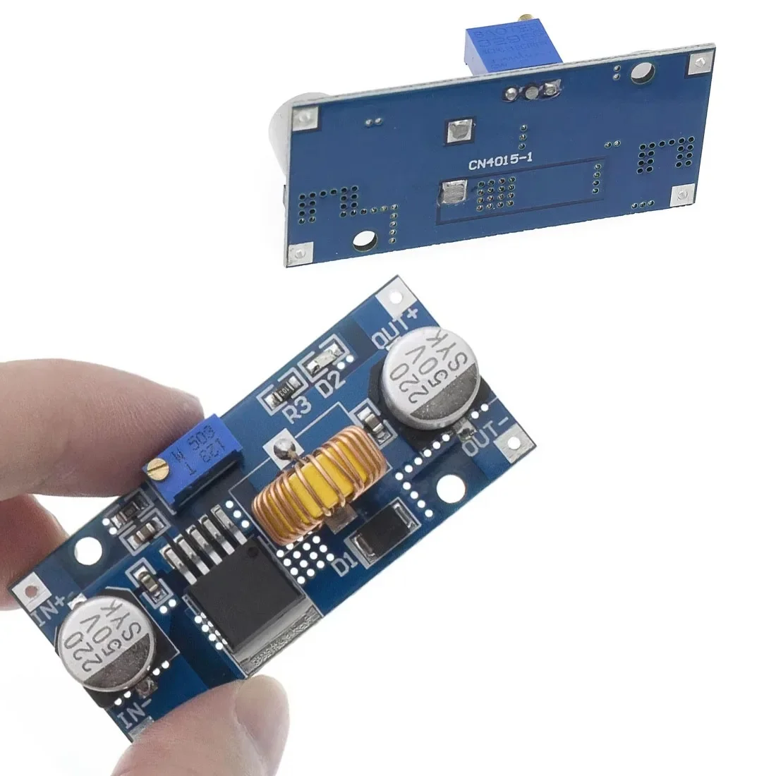 1PCS 5A XL4015 DC-DC 4-38V to 1.25-36V 24V 12V 9V 5V Step Down Adjustable Power Supply Module LED Lithium Charger With Heat Sink