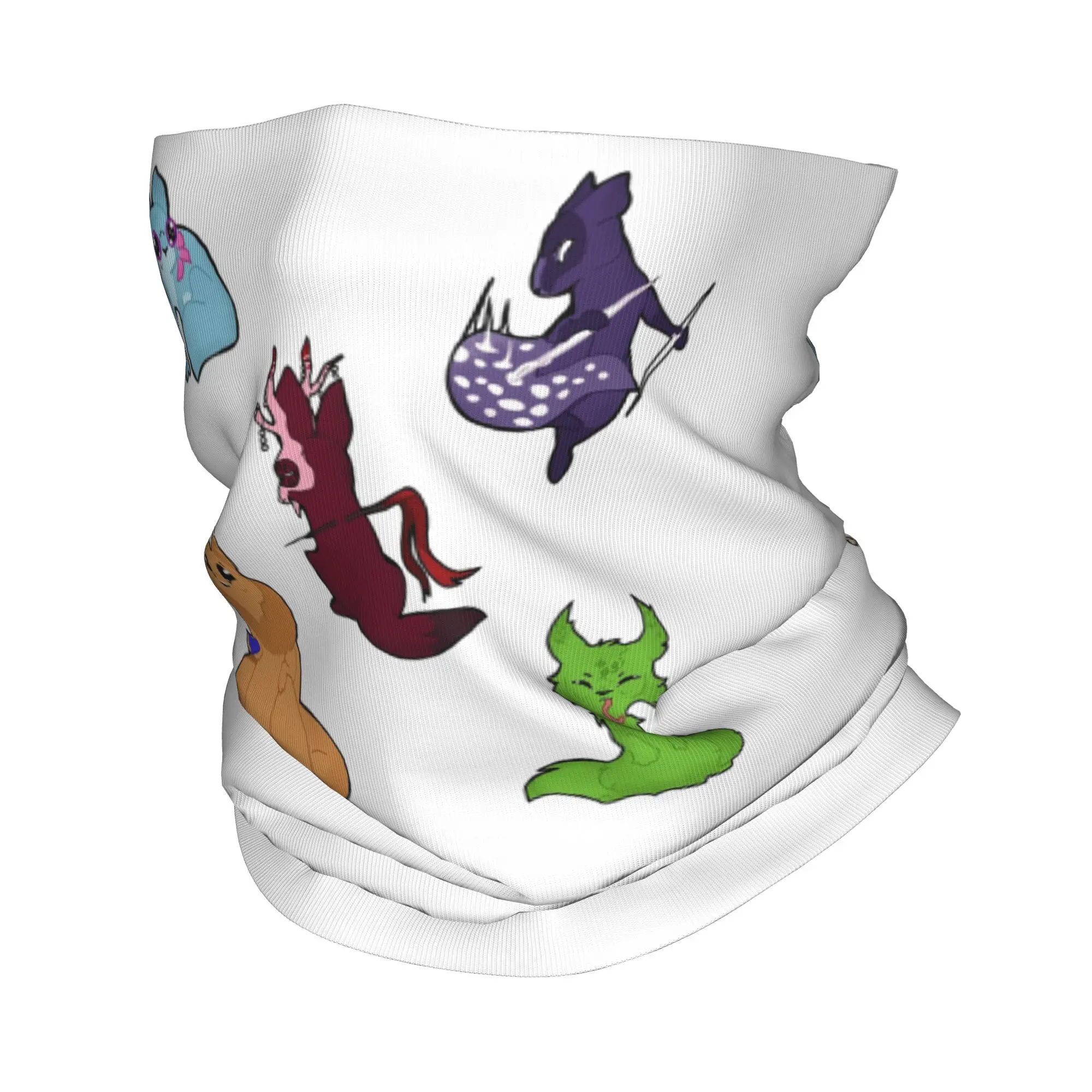 Rain World Downpour Bandana Neck Cover Printed Face Scarf Warm Balaclava Running Unisex Adult All Season