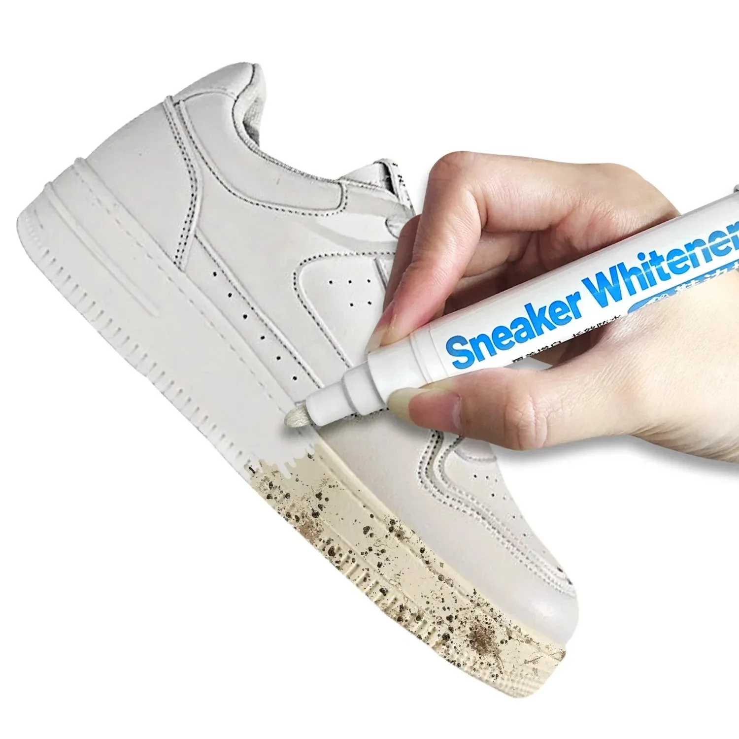 

White shoes maintenance paint pen, anti-oxidation, waterproof repair pen, yellowing removal and whitening pen