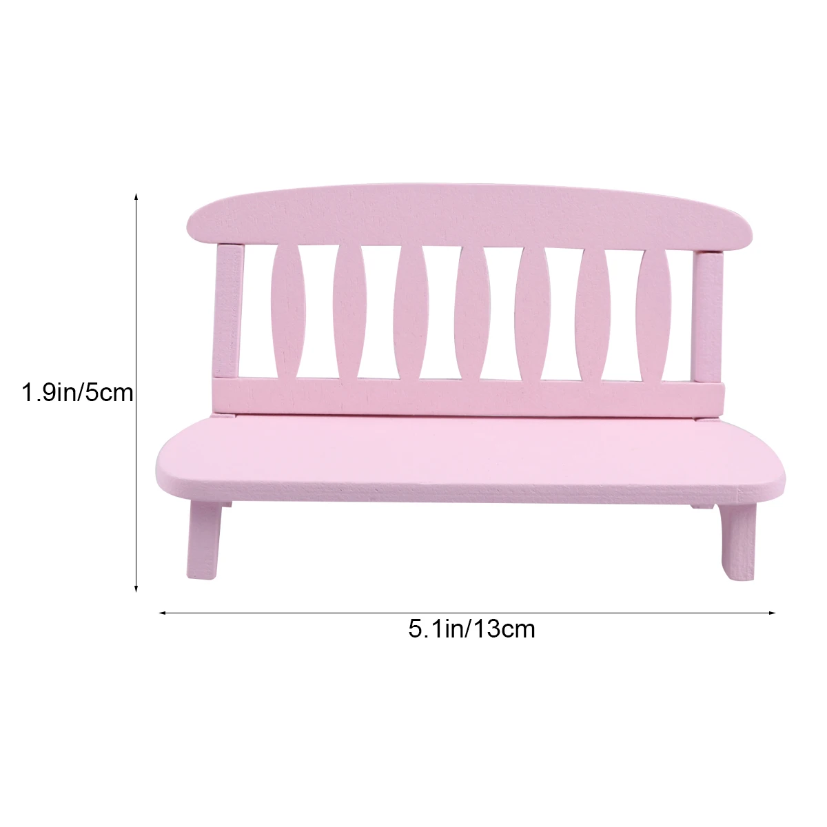 Retro Drewniane Miniaturowe Meble Vintage Dekoracje Domu Rekwizyt do Zdjęć Drewniane Krzesło Rekwizyt Fotograficzny Mini Krzesło Elegancki Wystrój