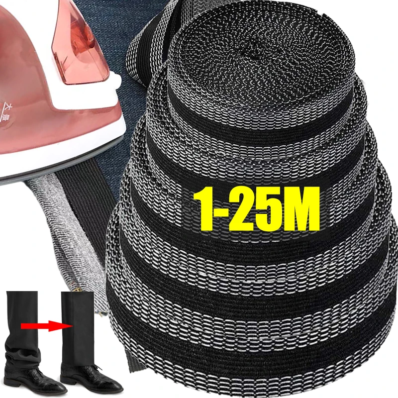 Zelfklevende Broek Plakband Ijzer Op De Zoom Tape Voor Broek Rand Jeans Kleding Lengte Korter Reparatie Tape Diy Naaien Accessoires