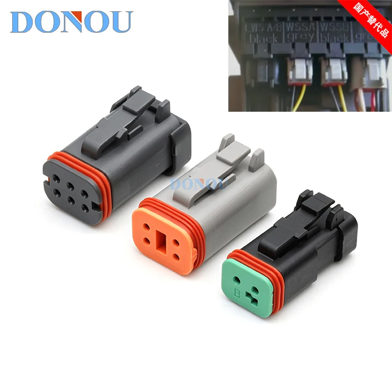 Applicable to the plug connection terminals 2/4/6 of the front and rear axle control module single/double channel line harness f