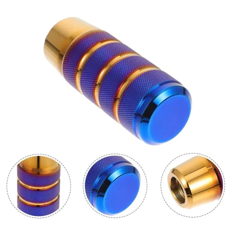 

Universal Aluminum Gear Shift Knob Stick Manual Shift Knob Shifter with Adapters Gear Shift Knob Fits Most Car Accessories
