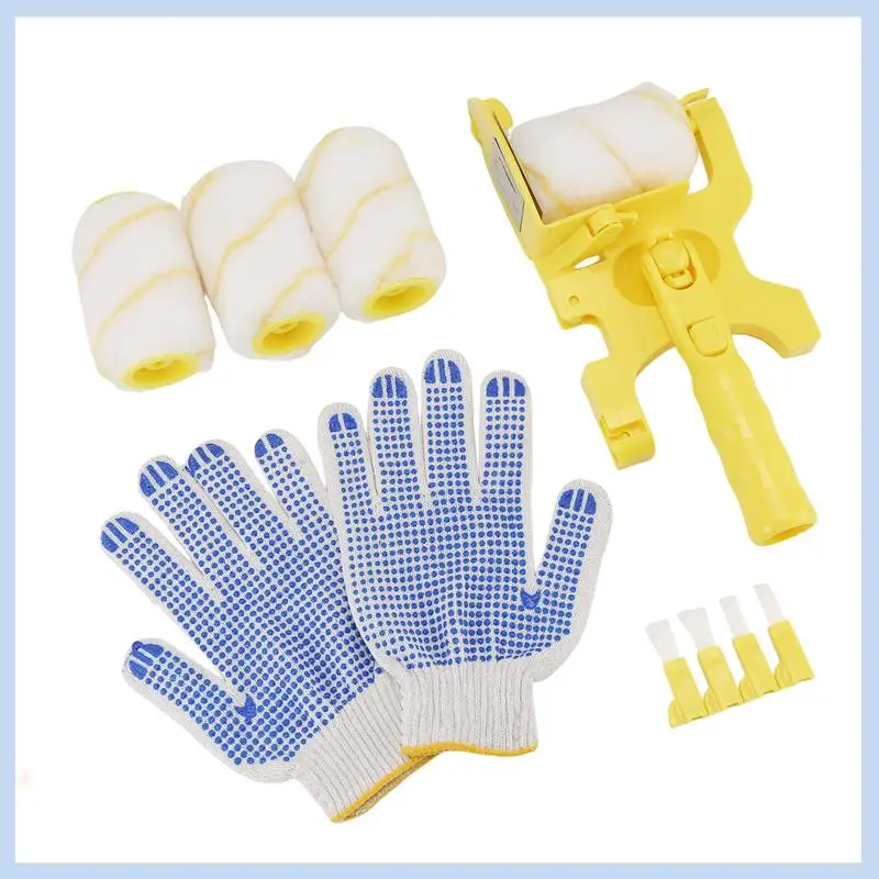 

MLGB-11 шт., набор кистей для рисования, многофункциональный ручной чистый валик для кромок, портативный инструмент для улучшения дома