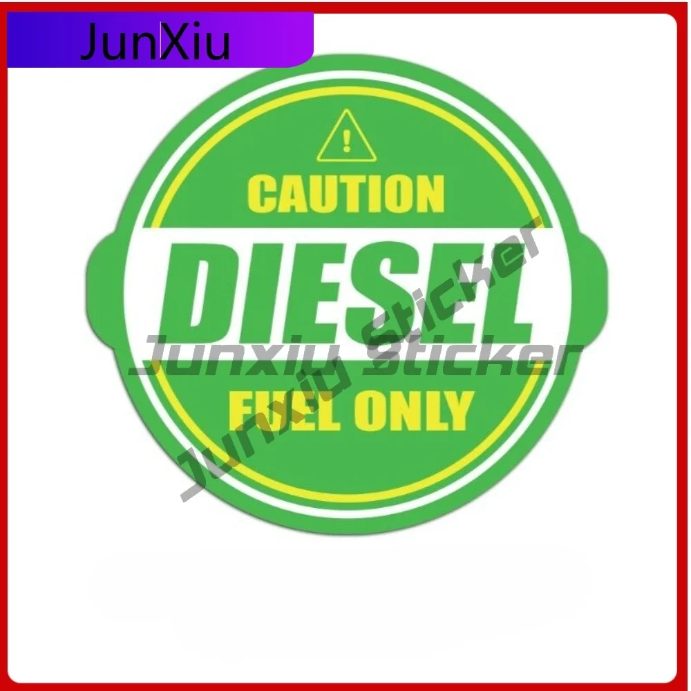 

Diesel Fuel Only Sticker Decal Gas Label Tank Vinyl Weatherproof Diesel Can Scratch-proof Exterior Accessories New Stickers Pvc