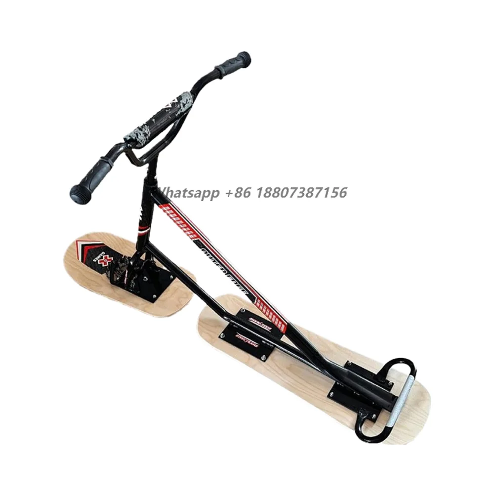 

Zxpjkyu Lightweight Plastic Ski Board Snowboard Entry Level Winter Sports Equipment for Kids Adults for Outdoor Snowboarding