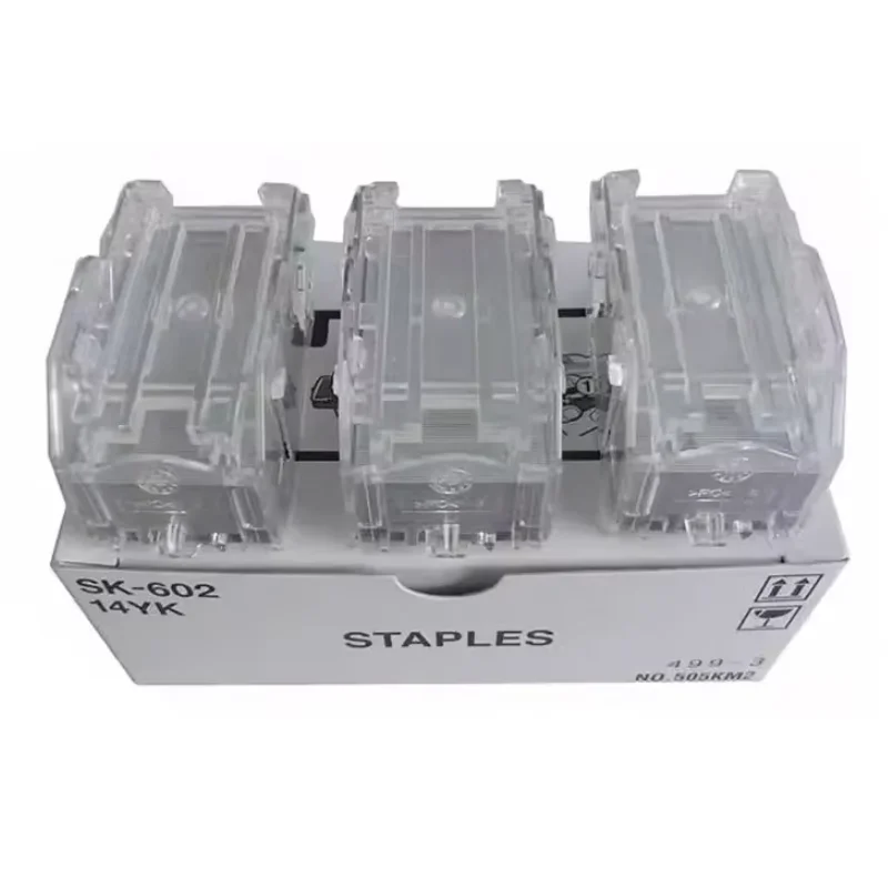 SK602 Staple Cartridge Box for Konica Minolta C454 C554 C258 C224 C284 C364  C308 C368 c458 Bookbinding Nail SK-602