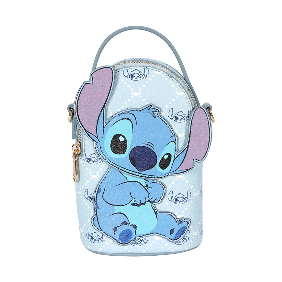 Disney-stitch PVCショルダーバッグ,素敵な漫画の電話バッグ,ファッショナブル