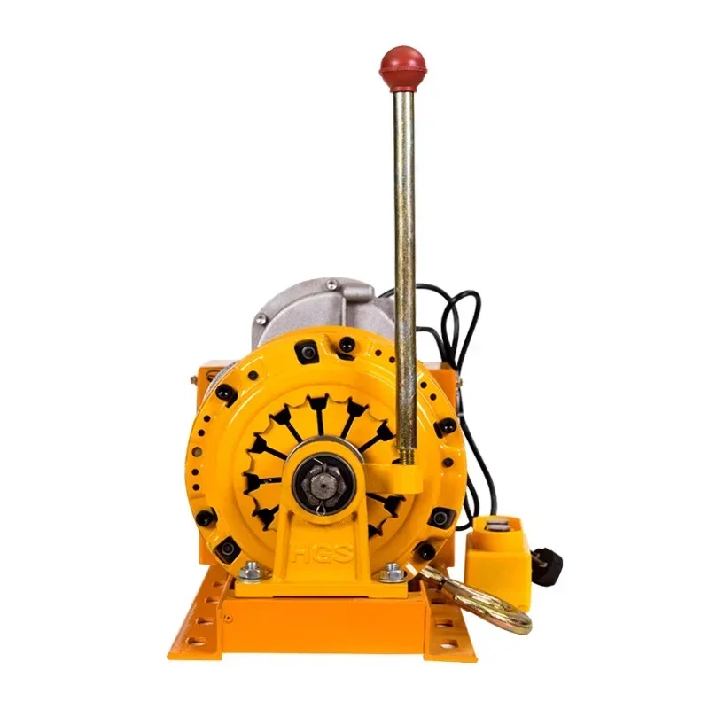 NF 220V Household Pressure Plate Clutch Hoist 50kg Micro-Electric Small Crane Multi-Purpose High-Speed Lifter