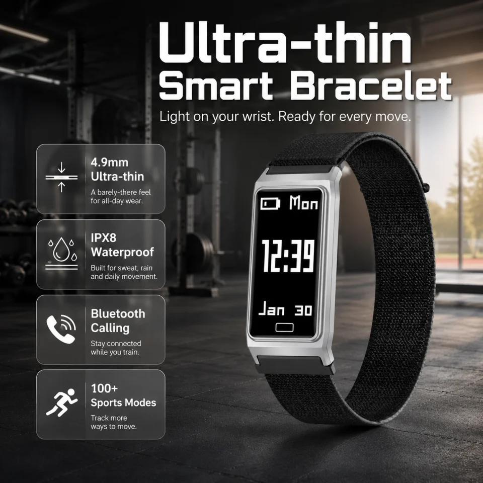 2026 New Smart Watch Women Men Heart Rate Health Monitor IPX8 Waterproof Sports Fitness Tracker Watch Pedometer Smartwatch Man