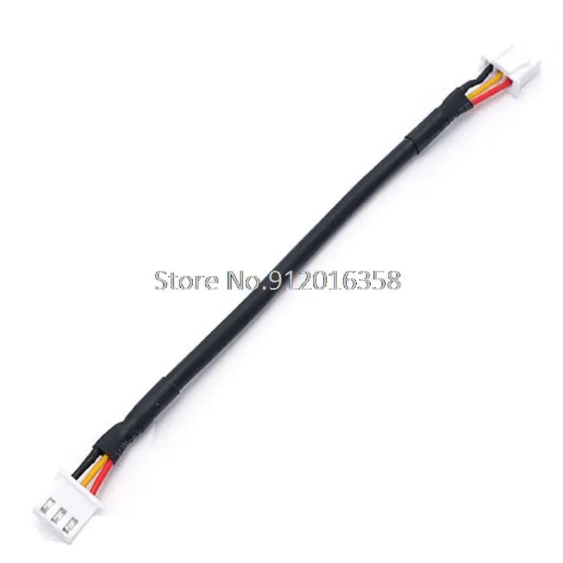 50CM Black 2464 24AWG 3P XH2.54 XH 2.54MM 2.54 Cable wire loom XH2.54-3P XHP-3 XHP8 SXH-001T-P0.6N