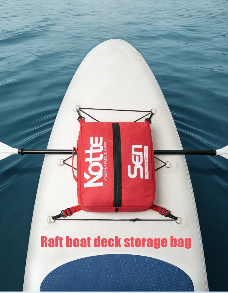 Deckentasche, Bug-Isoliertasche, Wasserdichte SUP-Paddelboard-Aufbewahrung, Surfbrett-Zubehör-Aufbewahrungstasche, Schwimmsporttasche, Paddelboard – Detail 1