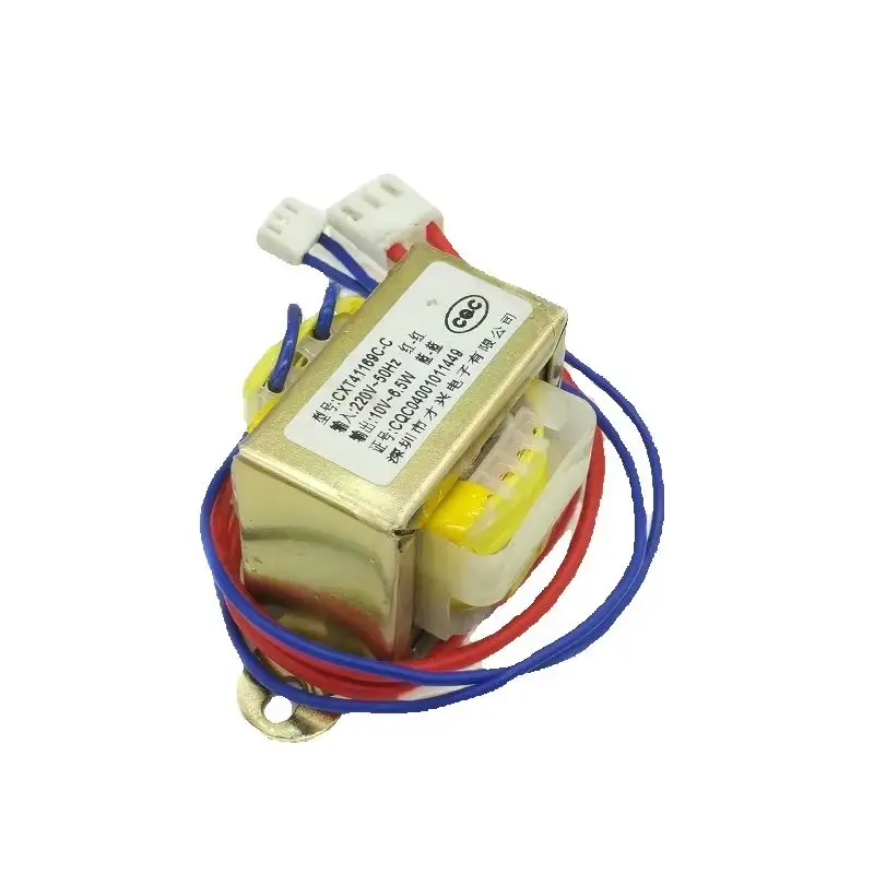 EI41-6W Power Transformer DB-6VA 220V to 10V 500mA 0.5A 600MA 0.6A