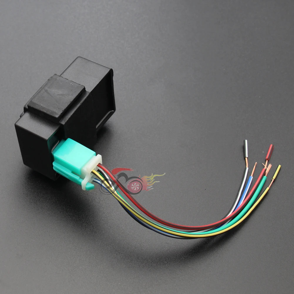 5 Pin AC CDI Box CDI Cable Wire Harness Plug 5 Wires For 50cc 70cc 90cc 110cc 125cc 150cc Dirt Bike Kids ATV Quad Go Kart Buggy