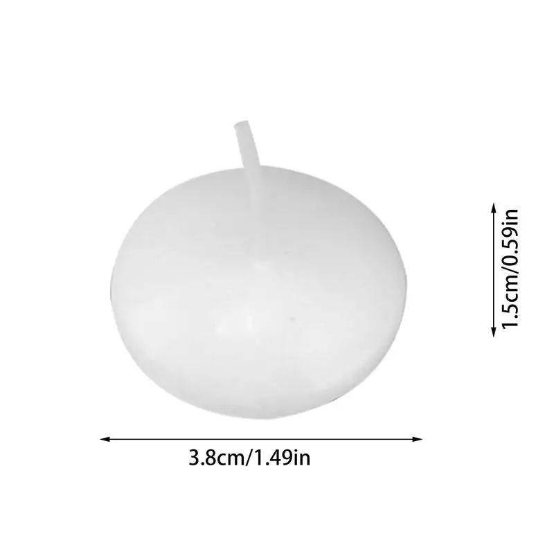 1pcs Floating Candles Tealight Waterproof for Wedding Christmas Glass Vase Filler Pool Party Holiday Home Decor Velas Flotantes