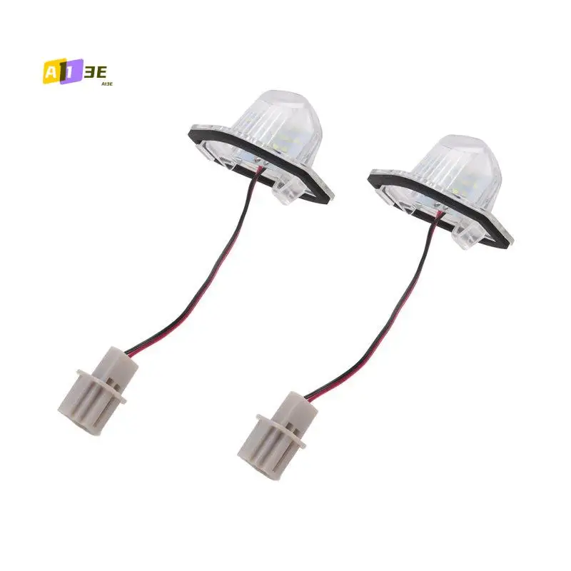A03E-2X Error Free Led License Plate Light Lamp For Honda Crv Fit Jazz Crosstour Odyssey