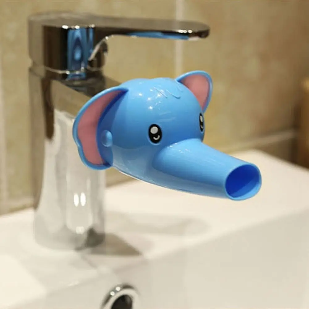 Siliconen Cartoon Kraan Extender Handig Spatwaterdicht Baby Wassen Helper Olifant Mooie Eend Handen wassen voor kinderen