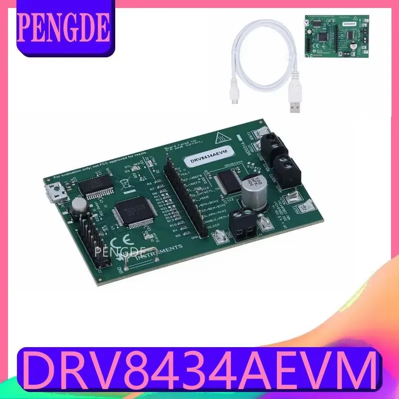 DRV8434AEVM STEP/DIR control interface stepper motor driver board TI original new development board