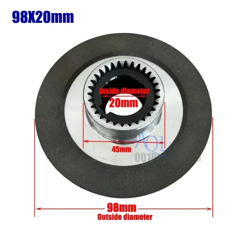 Imagem -04 - Almofada de Freio Eletromagnética para Motor Elétrico Brakese Friction Disc Gear Assembly Hole 12 mm 14 mm 20 mm 25 mm 28 mm