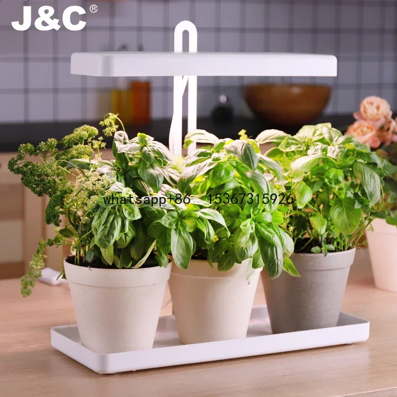 J&C Minigarden innendors hage indoor herb garden starter kit with light indoor decoration vegetable garden