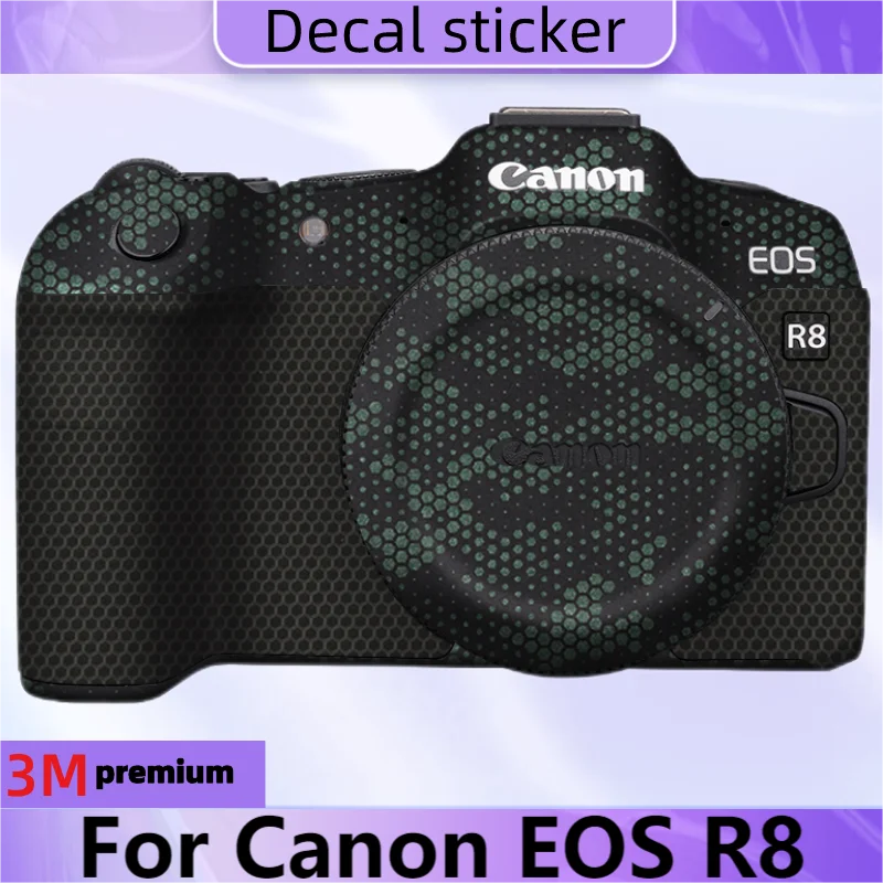 Voor Canon Eos R8 Camera Body Sticker Beschermende Huid Sticker Vinyl Wrap Film Anti-Kras Beschermer Jas