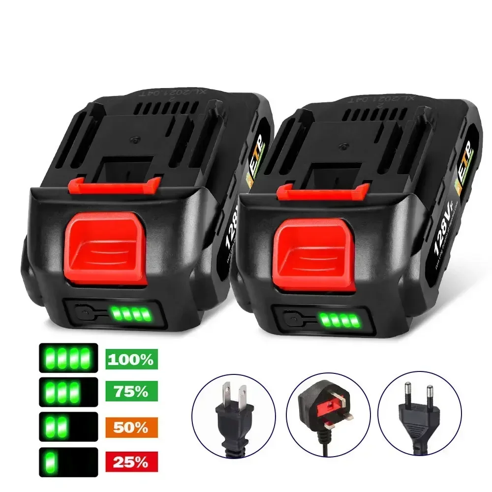 18V 128VF 388VF Large Capacity Li-Battery Replaceable Power Tool Battery Drill Battery Household For Makita Power Tool Battery