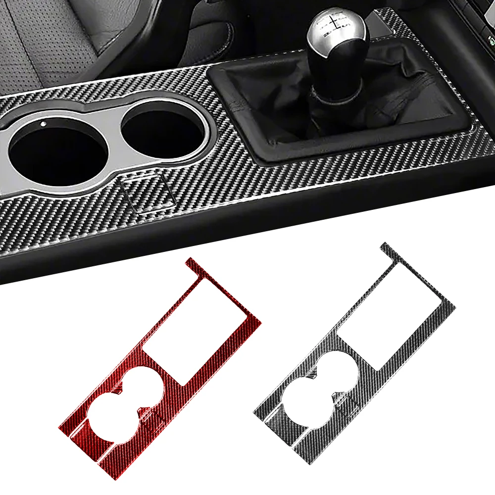 

Carbon Fiber For Ford For Ford Mustang Gt 05-09 interior modification parts carbon fiber center control gear decorative stickers