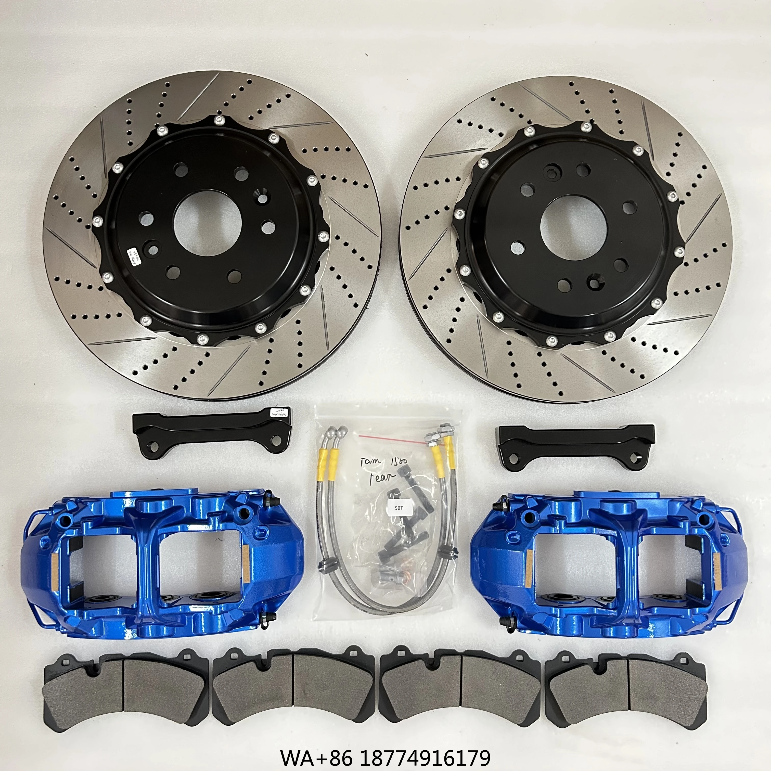 

Blue Brake Caliper 405x34mm Disc PCD 6x139.7 for 2019 Ram 1500 Front
