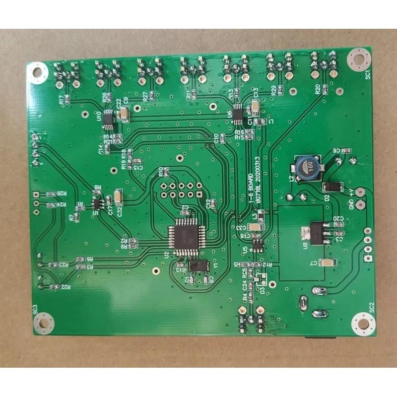 10M Input, 6 Outputs, Adjustable Frequency Conversion Board, PLL Board, 5-12V Power Supply, Computer Writing Frequency