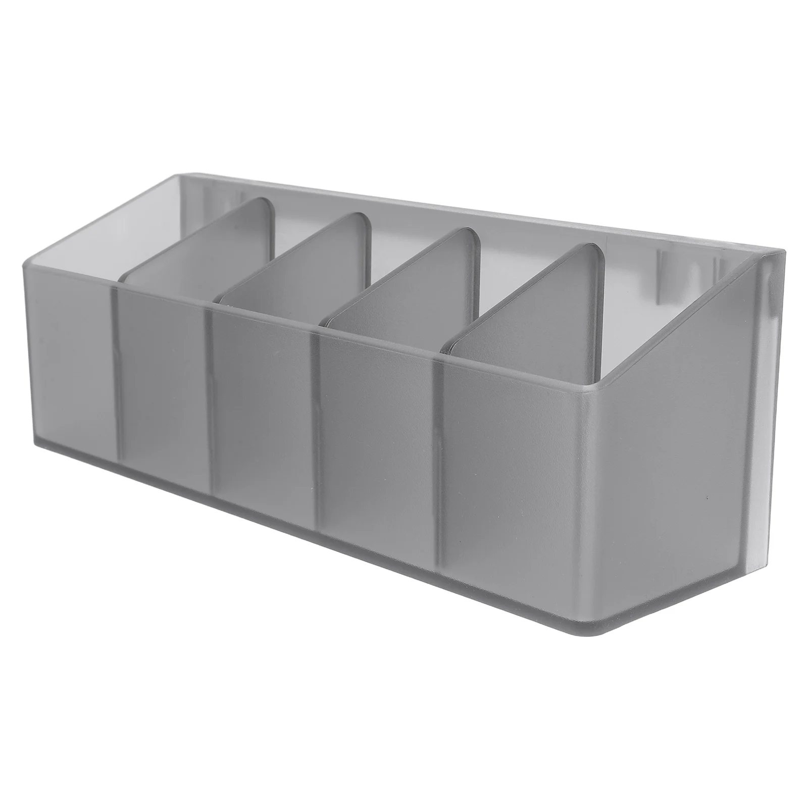 

Makeup Partition Storage Box Acrylic Multicompartment Detachable Bathroom Cabinet Organizer Home Use Compact Portable Cotton
