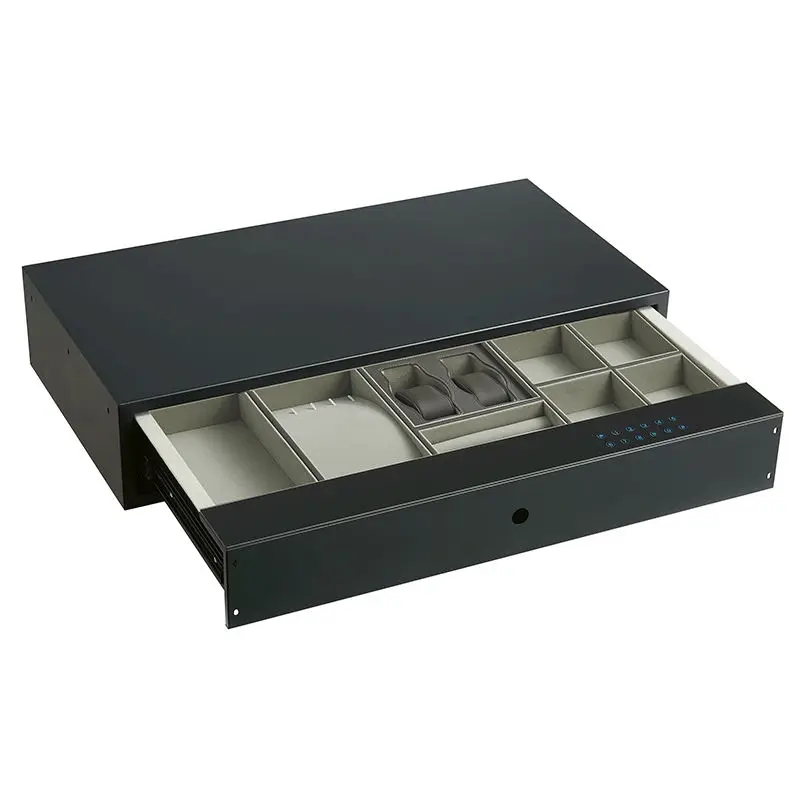 

M764-B Safes Luxury Interior Smart Hidden Electronic Fingerprint Safe Locker Hidden Secret Safe Fingerprint Drawer