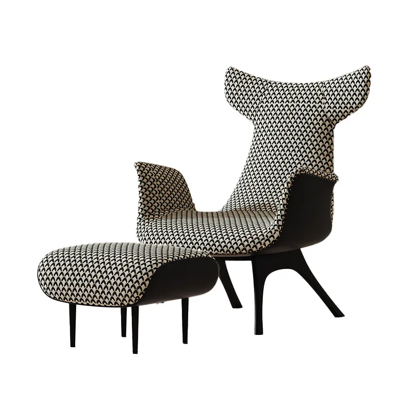 

Nordic light luxury leisure chair living room Italian style