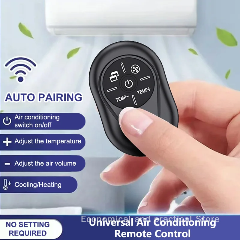 All-in-One Air Conditioner Remote Control, Works With All Major Brands