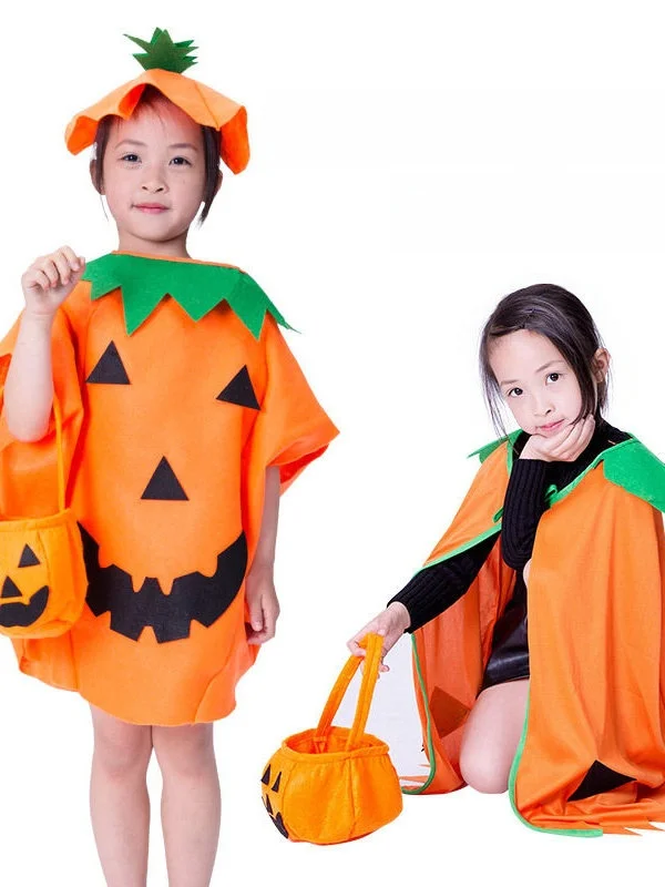 

Halloween Pumpkin Costumes for Children And Adults Traditional Chinese Stage Performance Clothing Autumn 2026 New Arrival
