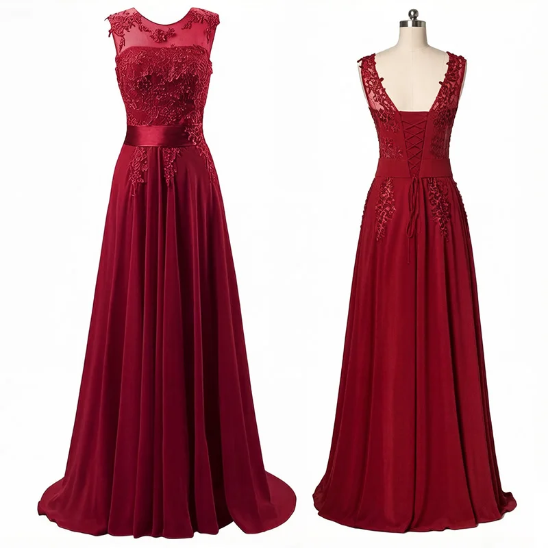 a-line-chiffon-applique-beading-scoop-floor-length-bridesmaid-dresses-evening-wedding-party-prom-homecoming-birthday-lace-up