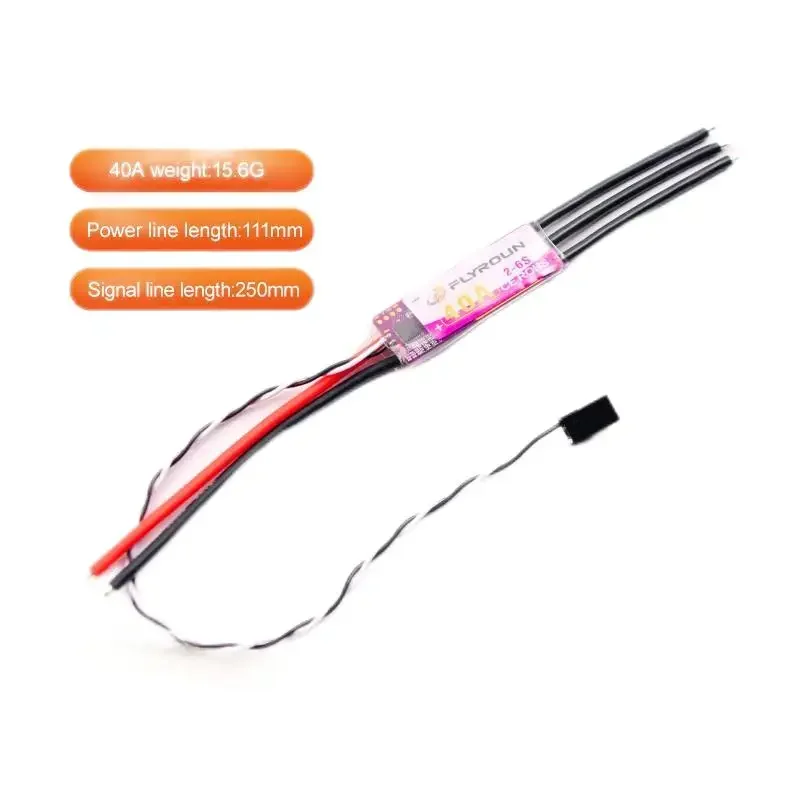 1 unidad 2-4S 30A/ 40A 32 bits sin escobillas ESC AM32 regulador de velocidad electrónico para 1/18 1/24 SCX24 coche trepador de control remoto 1/16 tanque