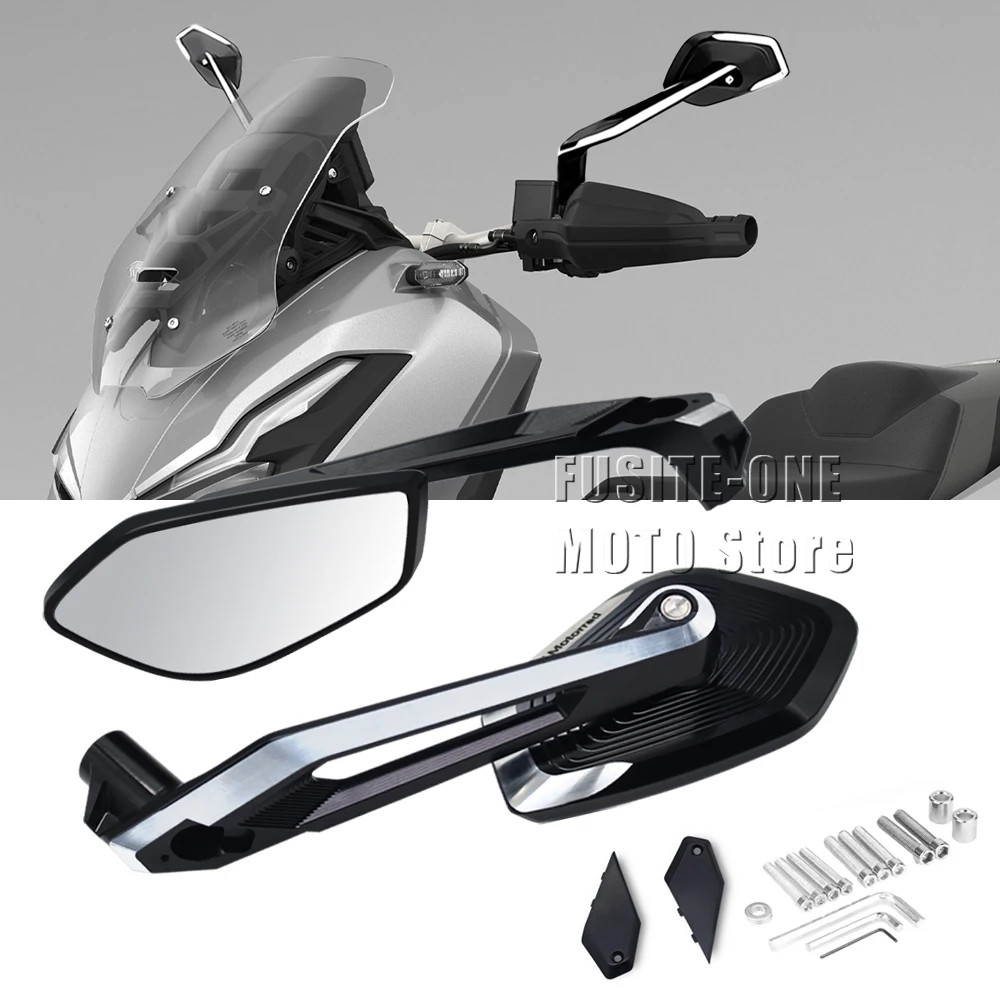 

For Honda ADV350 ADV160 ADV150 ADV125 ADV 350 150 160 125 2024 2025 Adventure Motorcycle Accessories Side Rear View Mirror