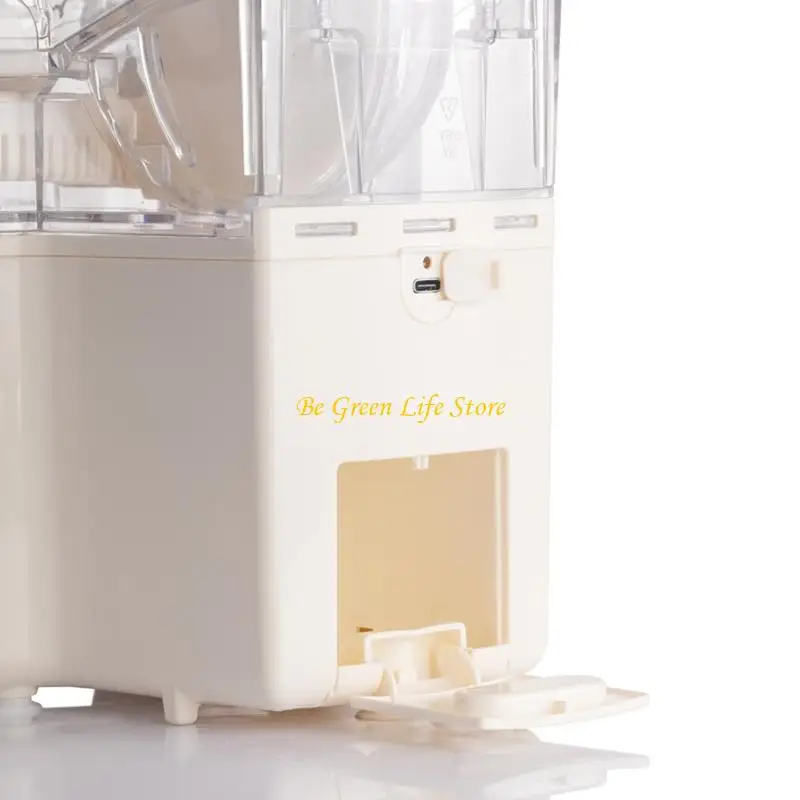 2026 New Upgrade Plastic Friendly Head Juicer Automatic Pulp Separation USB Chargeable Quiet Motor Kitchen Gadget