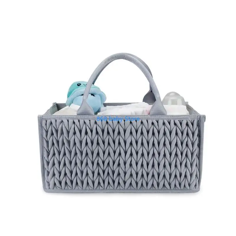 29EE وظيفية حامل مناديل مبللة للأطفال صندوق تخزين حفاضات المحمولة السفر الحفاض سلة تنظيمية للأدوات للاستخدام المنزلي والسفر