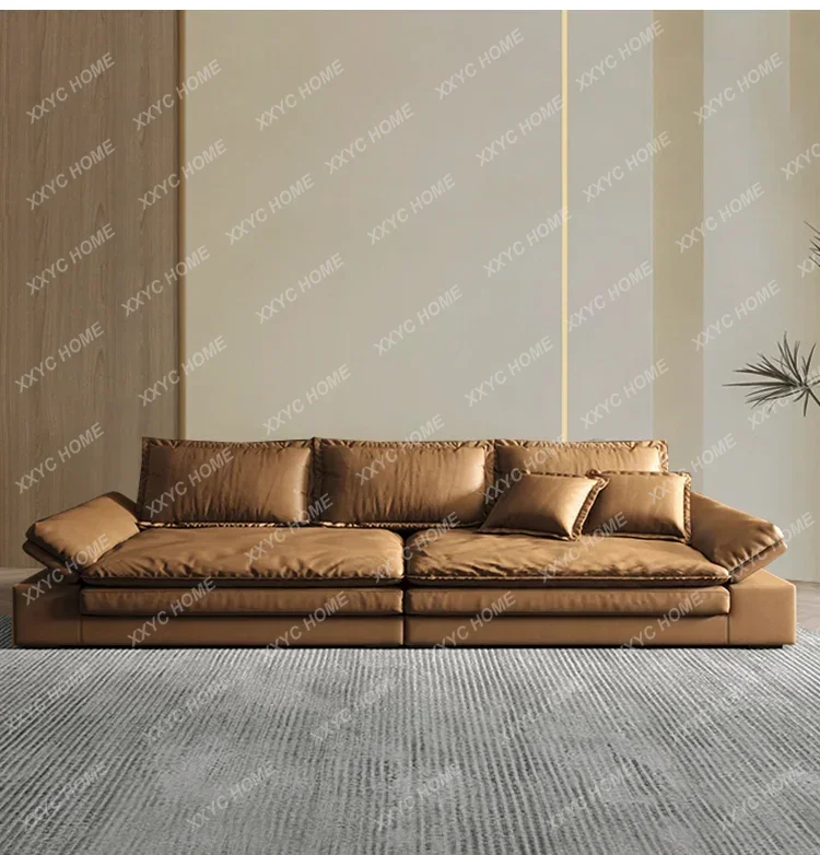 

DC Glamour Filler Waterproof Sofas Minimalistic Wooden Lazy Puffs Living Room Sofas Modern Lounge Couch Wohnzimmer Furniture Hom