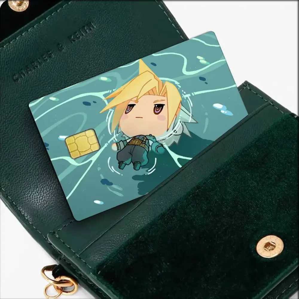 Final F-Fantasy X    Waterproof Film Skin Cover Credit Card Stickers Debit Front Bank Bus Pass