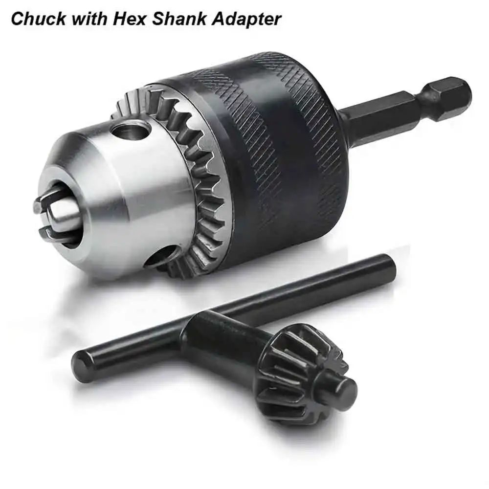 Imagem -05 - Adaptador de Broca Chuck com Chuck Key Mount Impact Bits Driver Conversão Hex Shank Sds-plus Soquete Quadrado 1510 mm 824unf