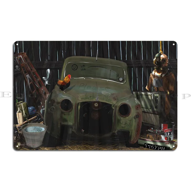 Rover Barn Find Metal Plaque Poster Wall Mural Funny Wall Decor Iron Cinema Tin Sign Poster