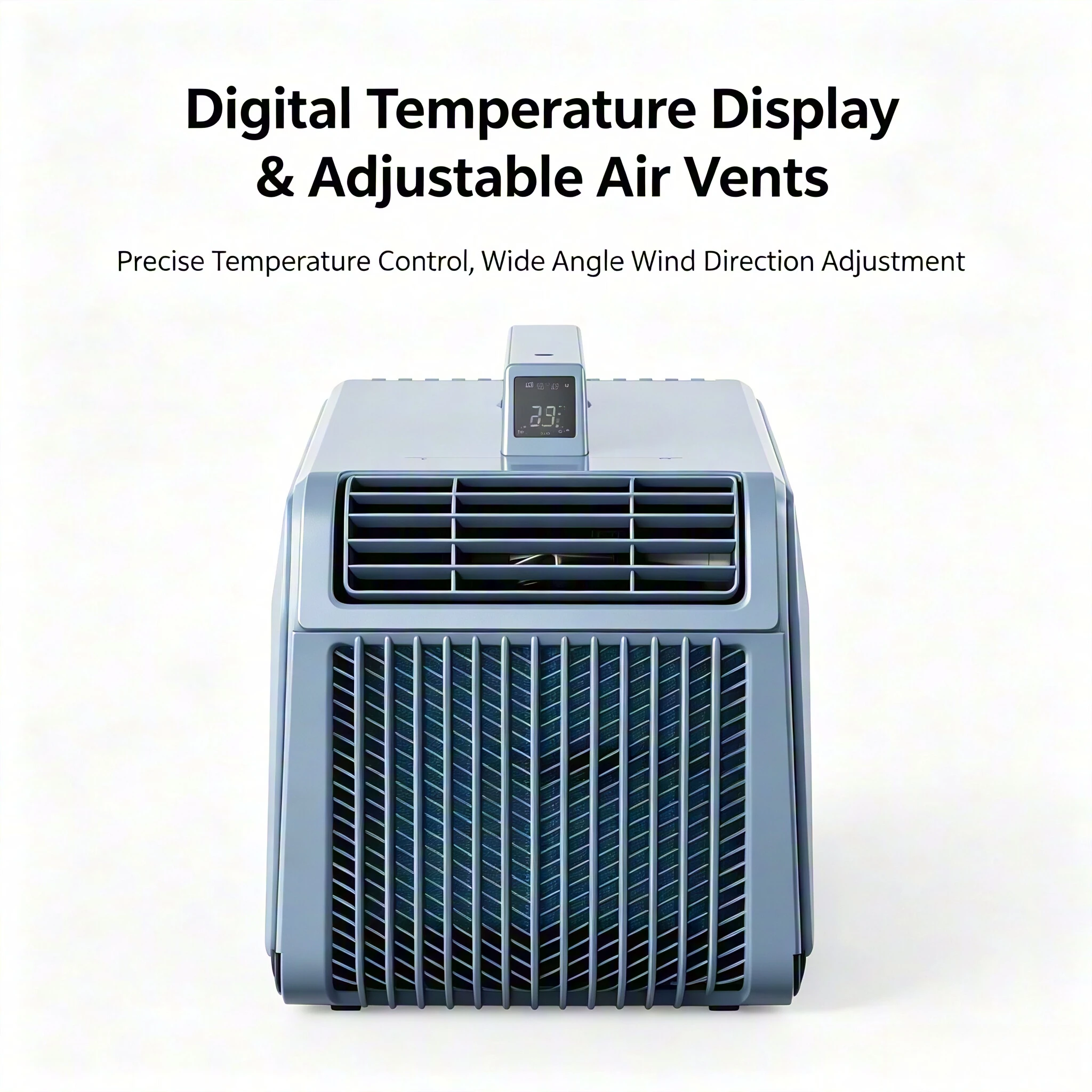 12V DC Portable Household Air Conditioner High Cooling Efficient Pure DC Mobile Small Air Cooling